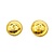 Chanel Coco Mark Irregular Round CC Earrings 125050132