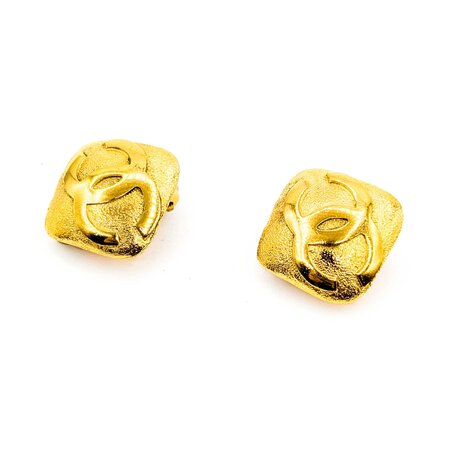 Chanel Coco Mark Square CC Earrings 125050129