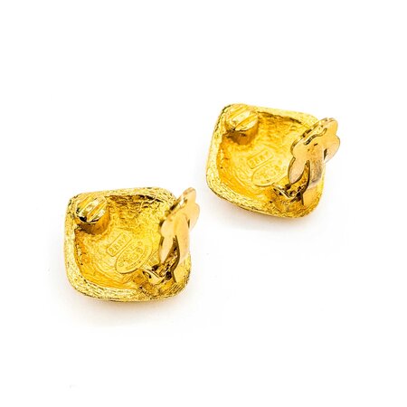 Chanel Coco Mark Square CC Earrings 125050129