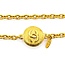 Chanel Coco Mark Gold Medallion Necklace 125050127
