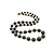 Necklace Strand 5-10mm Onyx 14ky 17.5" 22.22g 225050030