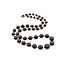 Necklace Strand 5-10mm Onyx 14ky 17.5" 22.22g 225050030