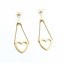 Earrings Tiffany & Co. Dangle Open Heart 18ky 1.5x.5" 4.79g 225050038