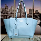  Handbag Gucci Swing Blue Calfskin Leather Tote 125050161