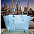 Handbag Gucci Swing Blue Calfskin Leather Tote 125050161