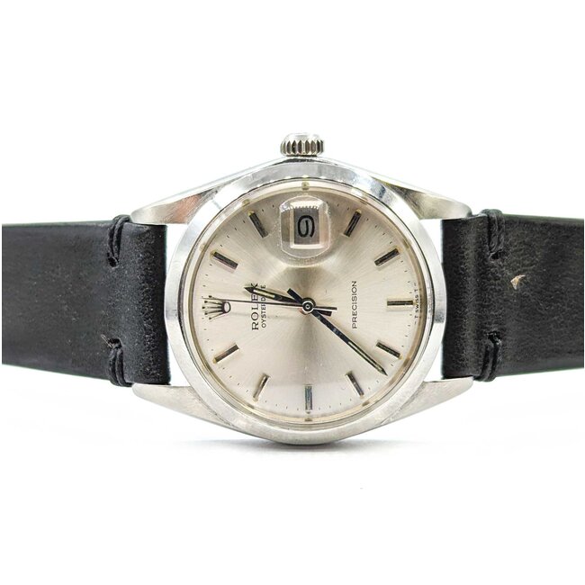 Watch Rolex Oysterdate Yr. 1972 Silver Dial 34mm Stainless Steel 8.5" AM Strap 124026021