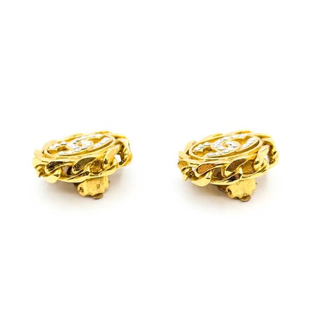 Chanel Coco Mark Rhinestone CC Earrings 125050125