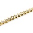 Bracelet Tennis Link 3.8ctw Round Diamonds 14ky 7" 13.9g 225050033