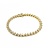 Bracelet Tennis Link 3.8ctw Round Diamonds 14ky 7" 13.9g 225050033