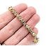 Bracelet Tennis Link 3.8ctw Round Diamonds 14ky 7" 13.9g 225050033