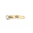 Ring Solitaire .28ct Round Diamonds 14ky Sz6.5 225050035