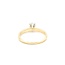 Ring Solitaire .28ct Round Diamonds 14ky Sz6.5 225050035