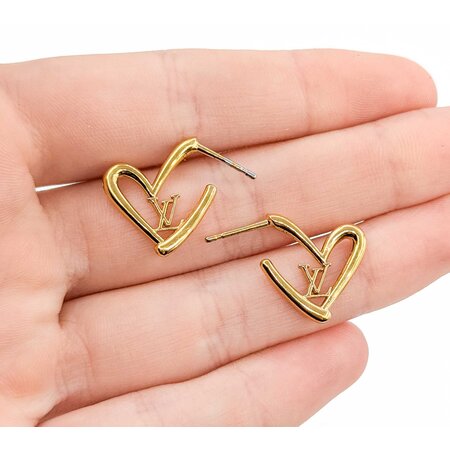 Louis Vuitton Buci d'Oreille Heart Fall in Love PM Earrings 125050098