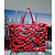 Handbag Louis Vuitton Neverfull MM Monogram Urs Fischer Limited Edition Tote Bag 125050156