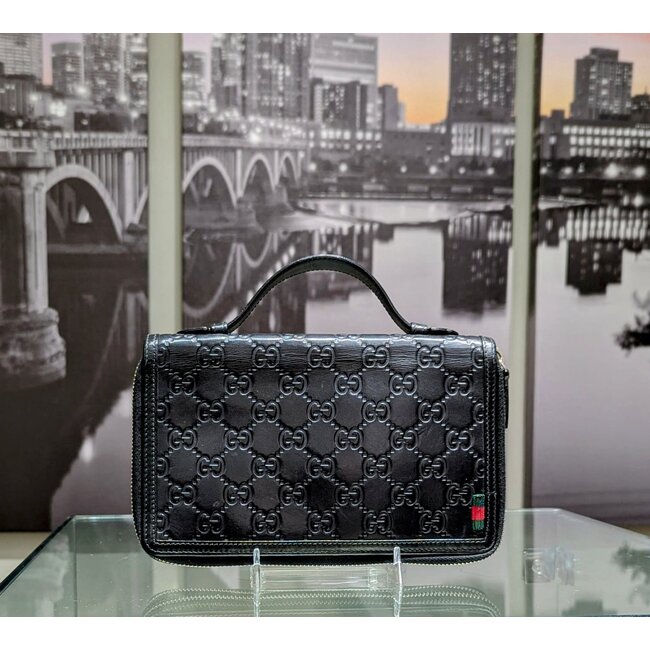 Wallet Gucci Guccissima Double Zip Travel Long 125050166