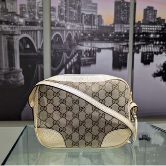 Handbag Gucci Mini Bree GG Canvas 125050163