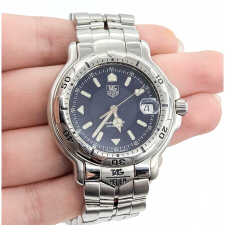 Watch Tag Heuer Professional 200 Blue Dial WH1115 38mm Stainless Steel 7.25" 125056011