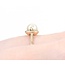 Ring Vintage 6.8mm Pearl 10ky Sz6.5 2.21g 225050029