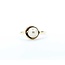 Ring Vintage 6.8mm Pearl 10ky Sz6.5 2.21g 225050029