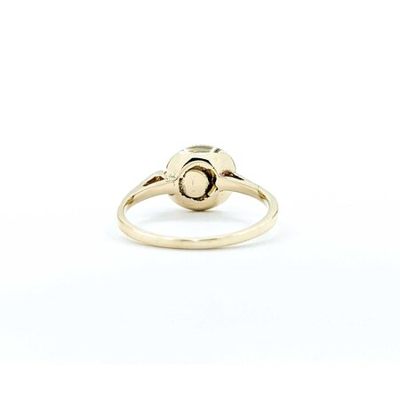 Ring Vintage 6.8mm Pearl 10ky Sz6.5 2.21g 225050029