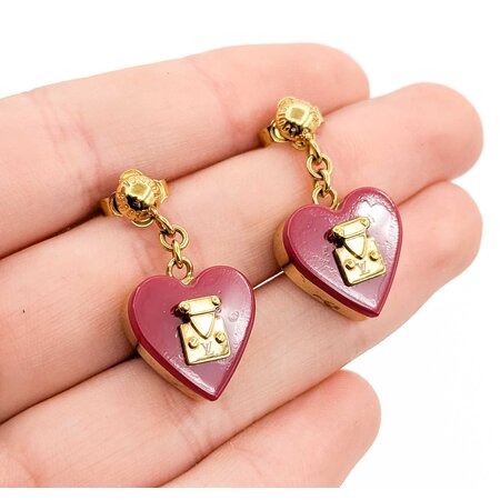 Louis Vuitton Buci d'Oreille Rock Me Heart Earrings 125050096