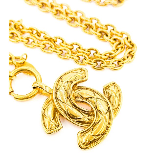 Chanel Coco Mark CC Matelasse Necklace/Pendant 125050121