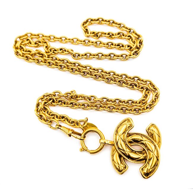 Chanel Coco Mark CC Matelasse Necklace/Pendant 125050121