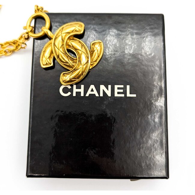 Chanel Coco Mark CC Matelasse Necklace/Pendant 125050121