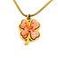 Chanel Coco Mark Necklace 4-Leaf Clover 125050122