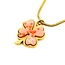 Chanel Coco Mark Necklace 4-Leaf Clover 125050122