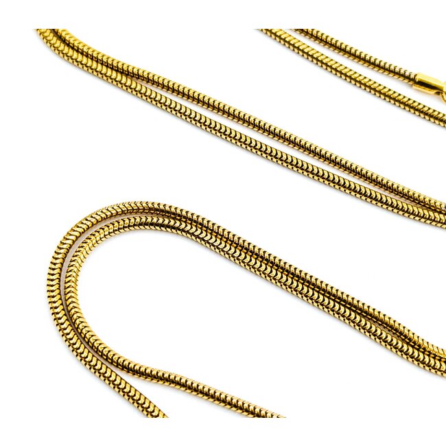 Chanel Coco Mark Necklace 4-Leaf Clover 125050122