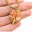 Chanel Coco Mark Necklace 4-Leaf Clover 125050122