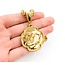 Chanel Coco Mark CC Medallion Necklace 125050137