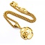Chanel Coco Mark CC Medallion Necklace 125050137