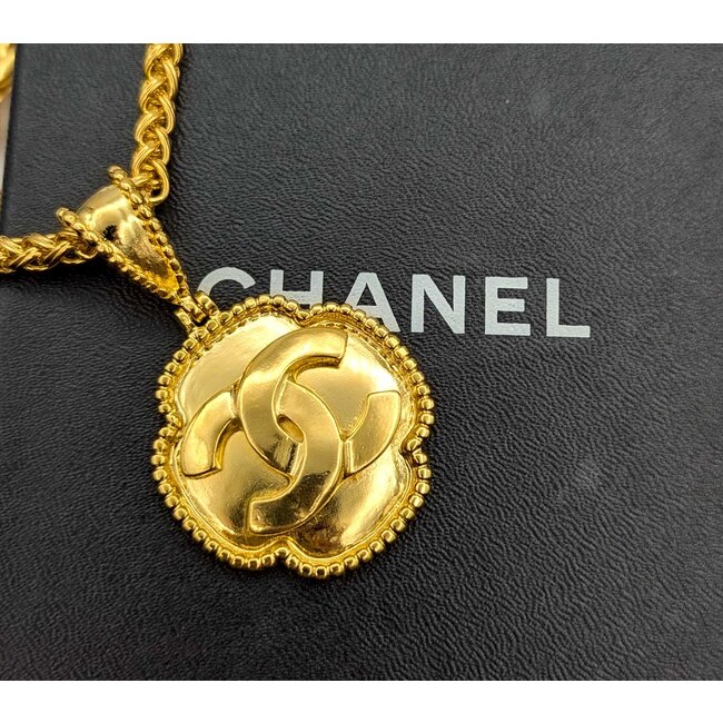 Chanel Coco Mark CC Medallion Necklace 125050137