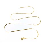  Necklace Herringbone 14ky 1.25mm 18" 1.02g 225050045