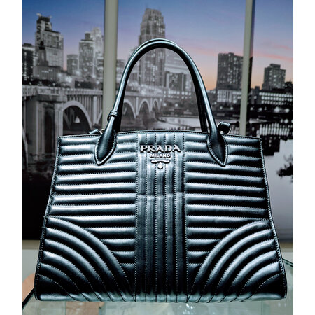 Handbag Prada Diagram Quilted Leather 2-Way 125050181