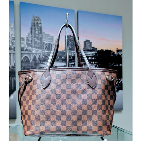 Handbag Louis Vuitton Neverfull Damier PM Tote Bag 125050191