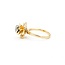 Ring Floral .50ct Round Diamond 14ky Sz5 3.20g 225060001