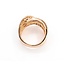 Ring LeVian Pave .15ctw Round Diamonds .36ctw Emeralds 14kr Sz7 7.92g 225050017