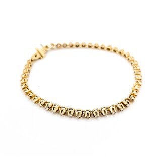 Bracelet Line .50ctw Round Diamonds 14ky 7" 8.95g 225060013