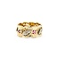 Ring Cross Hatch .10ctw Ruby 14ky Sz6.5 4.81g 225060008