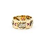 Ring Cross Hatch .10ctw Ruby 14ky Sz6.5 4.81g 225060008