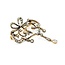 Brooch/Pendant Antique Bow 1.25ctw Rose Cut/Old Mine Diamonds SS/18ky 54x47mm 10.68g 225060017