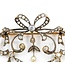 Brooch/Pendant Antique Bow 1.25ctw Rose Cut/Old Mine Diamonds SS/18ky 54x47mm 10.68g 225060017