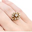 Ring Cocktail .60ctw Round Diamonds 14ky Sz5.5 3.81g 225060006