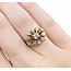 Ring Cocktail .60ctw Round Diamonds 14ky Sz5.5 3.81g 225060006