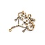 Brooch/Pendant Antique Bow 1.25ctw Rose Cut/Old Mine Diamonds SS/18ky 54x47mm 10.68g 225060017
