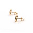 Earrings Floral .20ctw Round Diamonds 14ky 11mm 2.69g 225060012