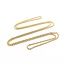 Necklace Rope Link Barrel Clasp 14ky 2.1mm 30" 13.5g 125062004
